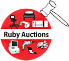 Ruby Auctions Logo